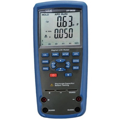 DT-9935 — профессиональный LCR-метр с автоматическим выбором режима измерений