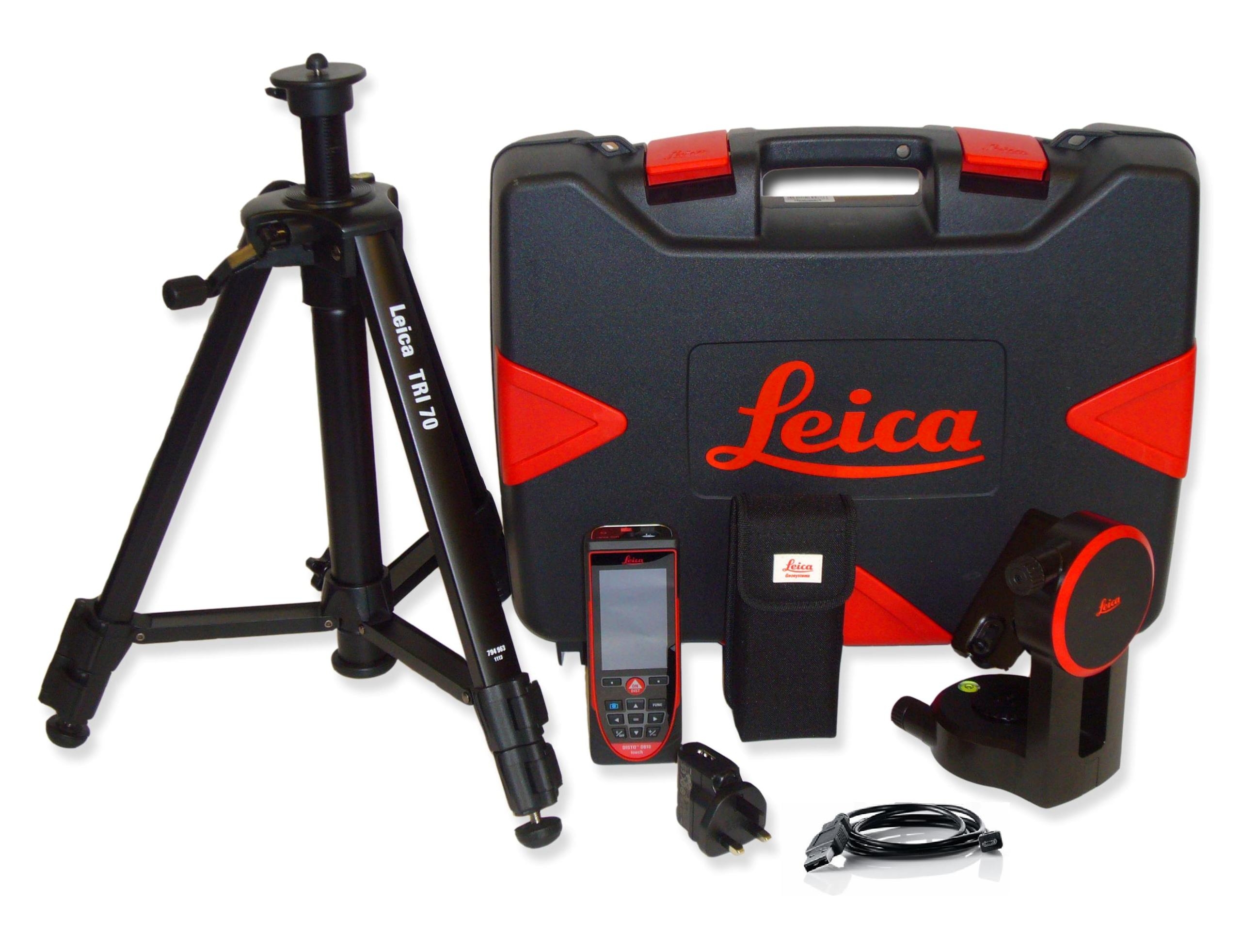 Leica DISTO D510 со штативом и адаптером